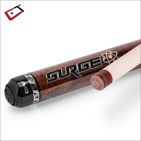 CUETEC Surge Jump Cue Brown Stain