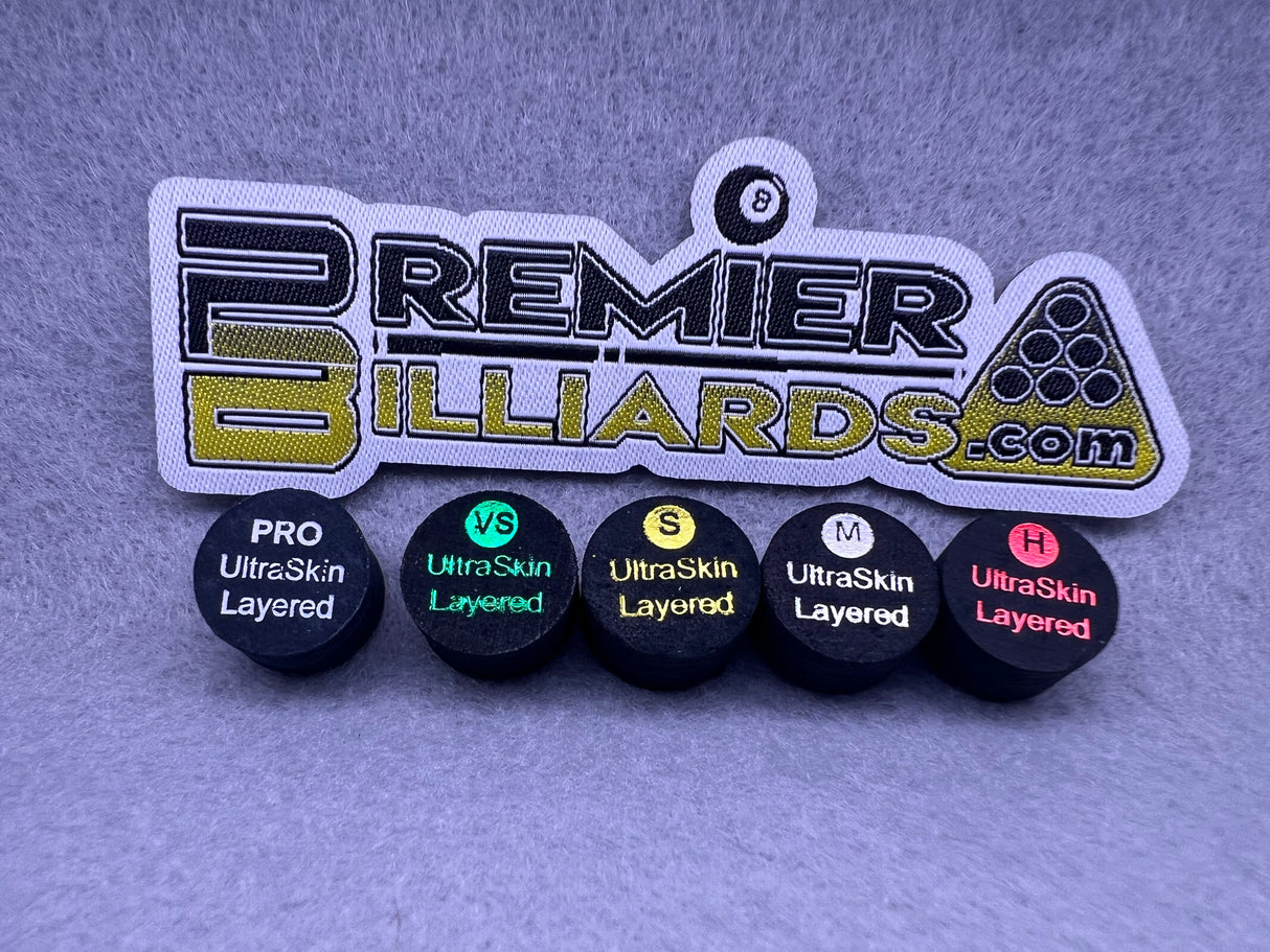 Ultraskin Black Layered Tip-Single Tip