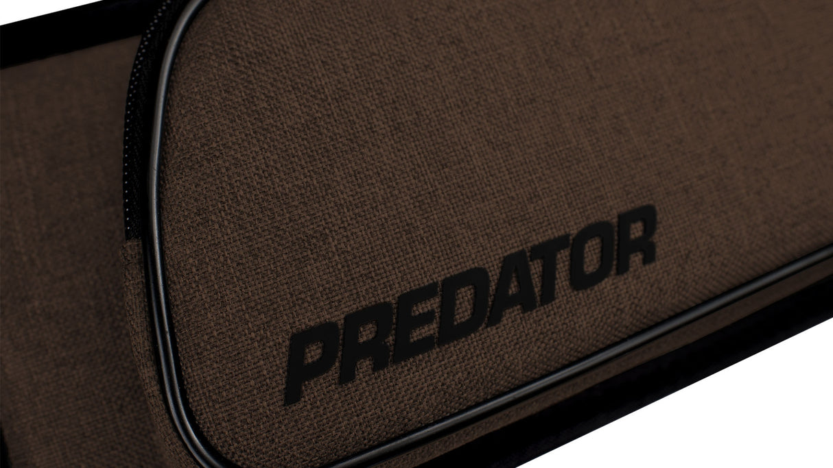 Predator Metro Brown Pool Cue Hard Case - 3 Butts x 5 Shafts