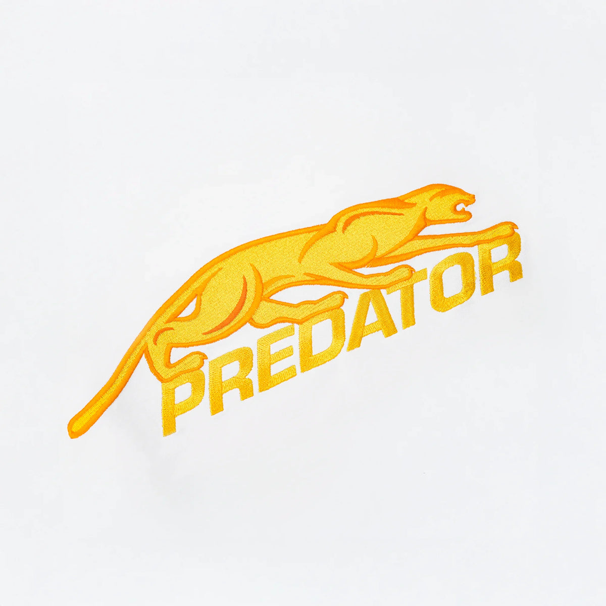 Predator Full Logo T-Shirt--White/Yellow