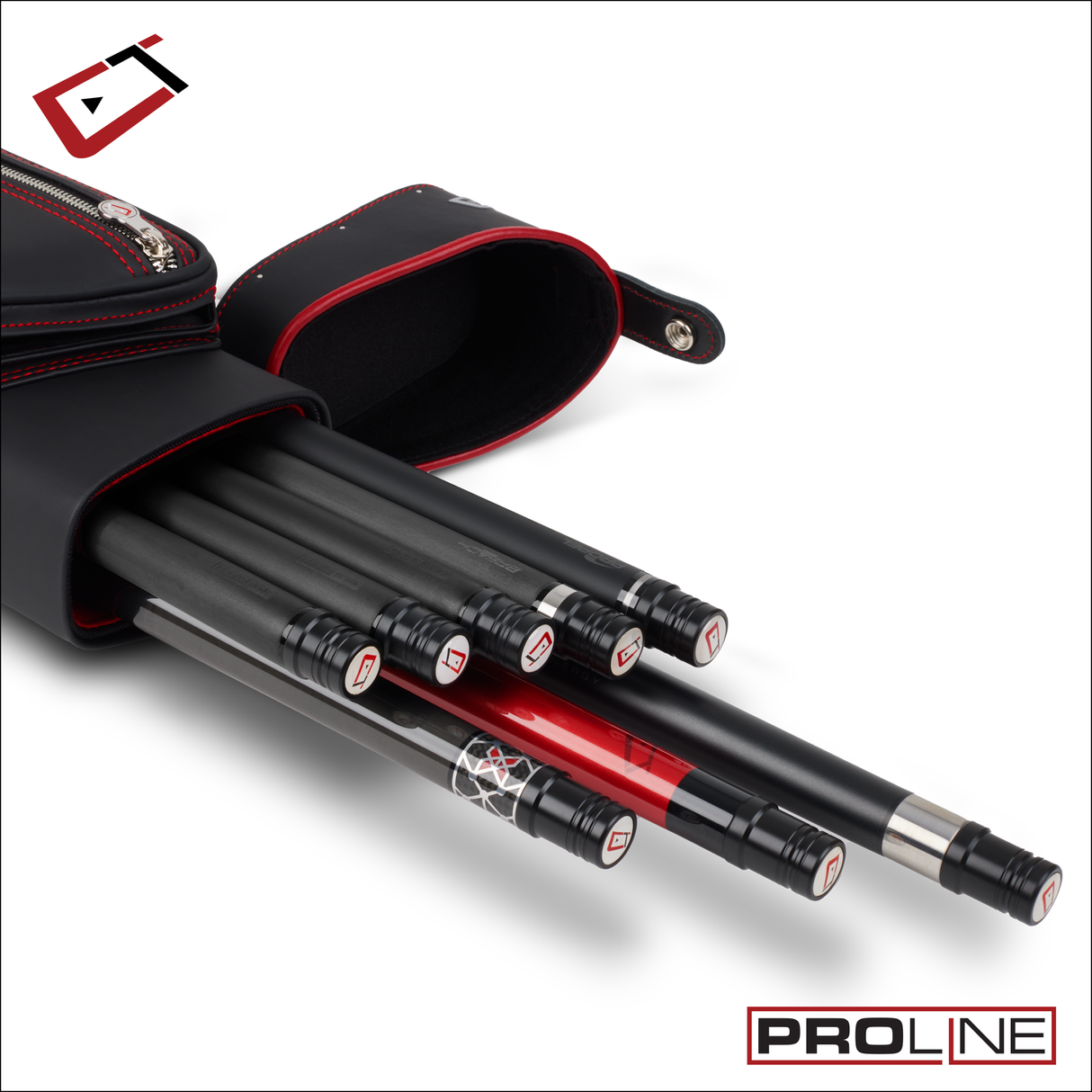 Cuetec Pro Line 3 x 5 Case-Black