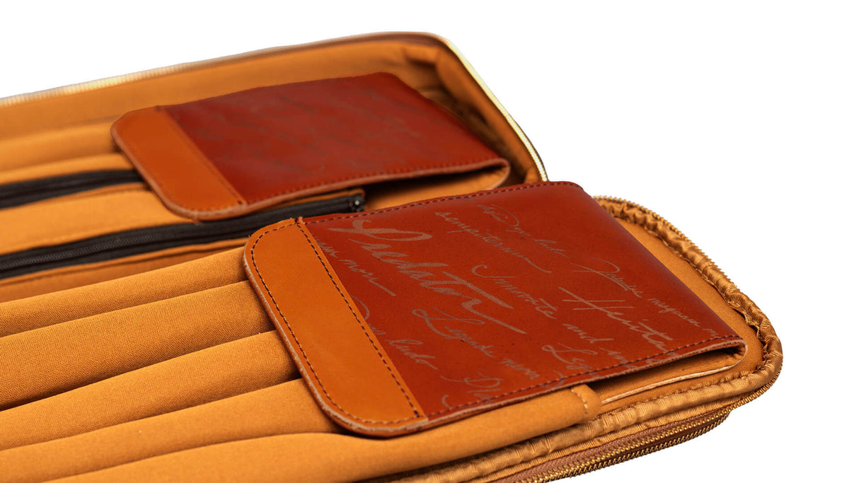 Predator Limited Edition Legacy Pool Case - Light Brown - 3 Butts x 5 Shafts
