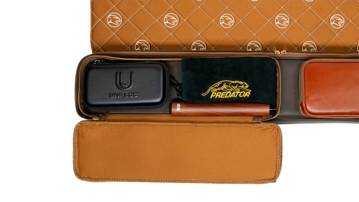 Predator Limited Edition Legacy Pool Case - Light Brown - 3 Butts x 5 Shafts