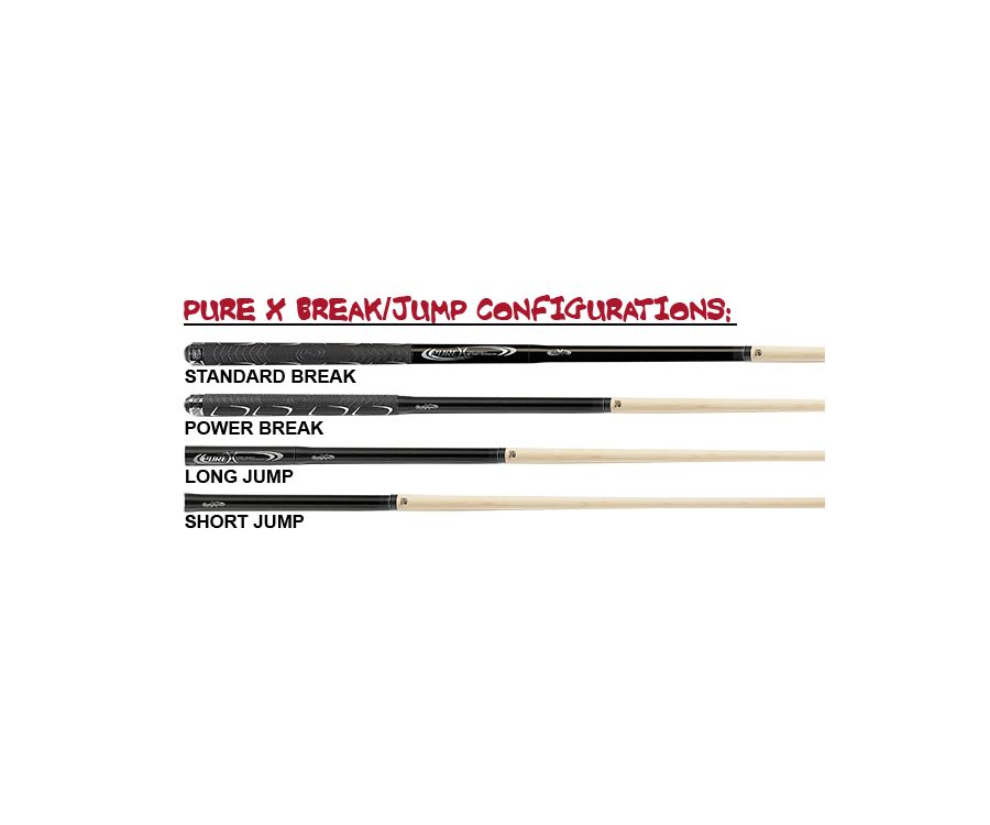 PURE X HXTP05 BREAK JUMP CUE-GREY