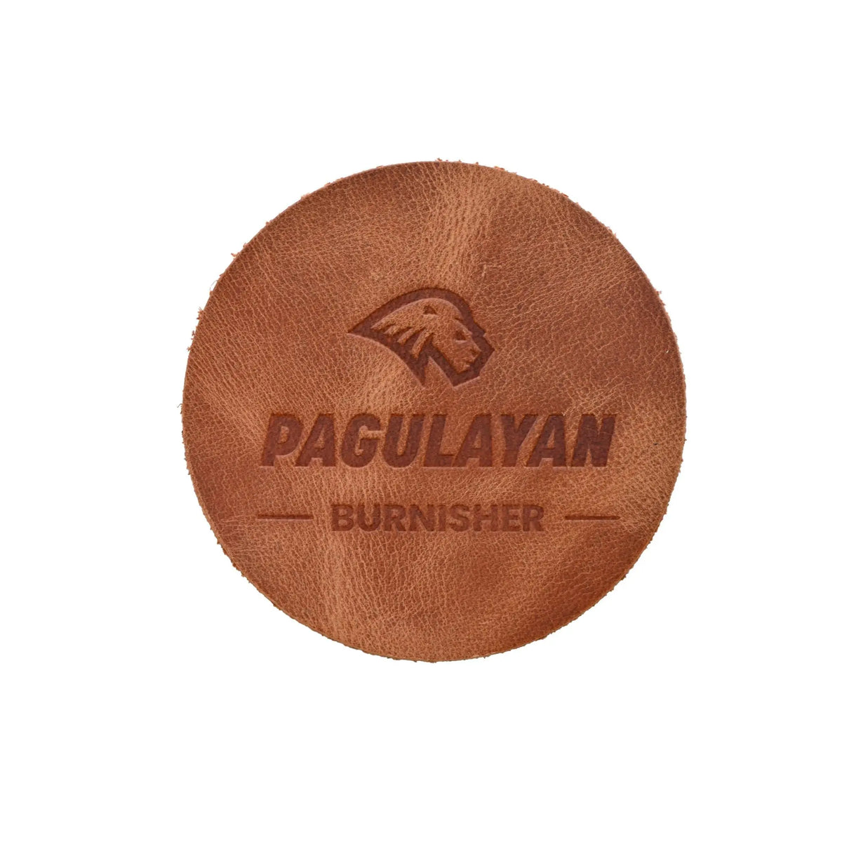 PAGULAYAN BROWN LEATHER BURNISHER
