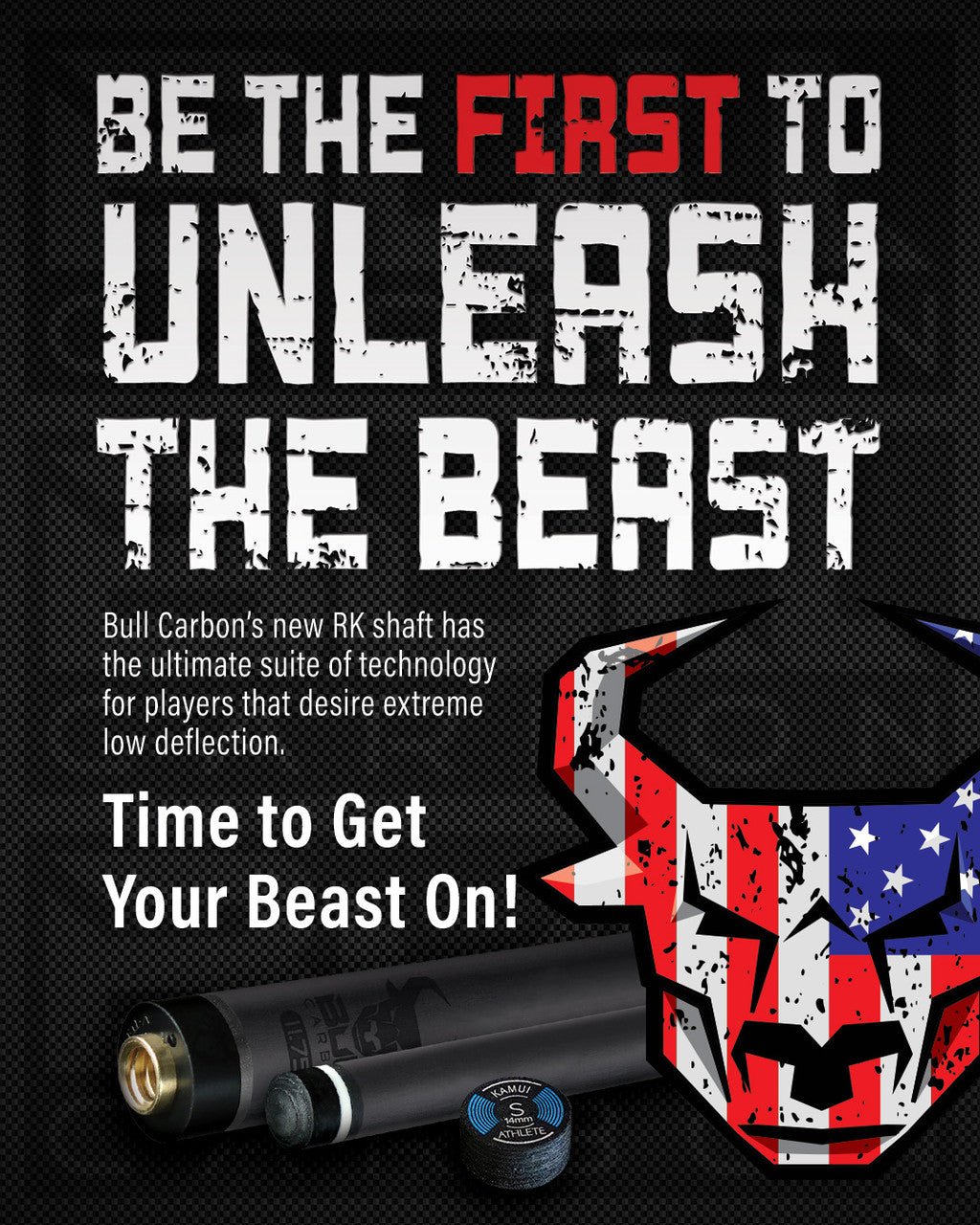Bull Carbon RK Carbon Fiber Shaft-11.75 mm