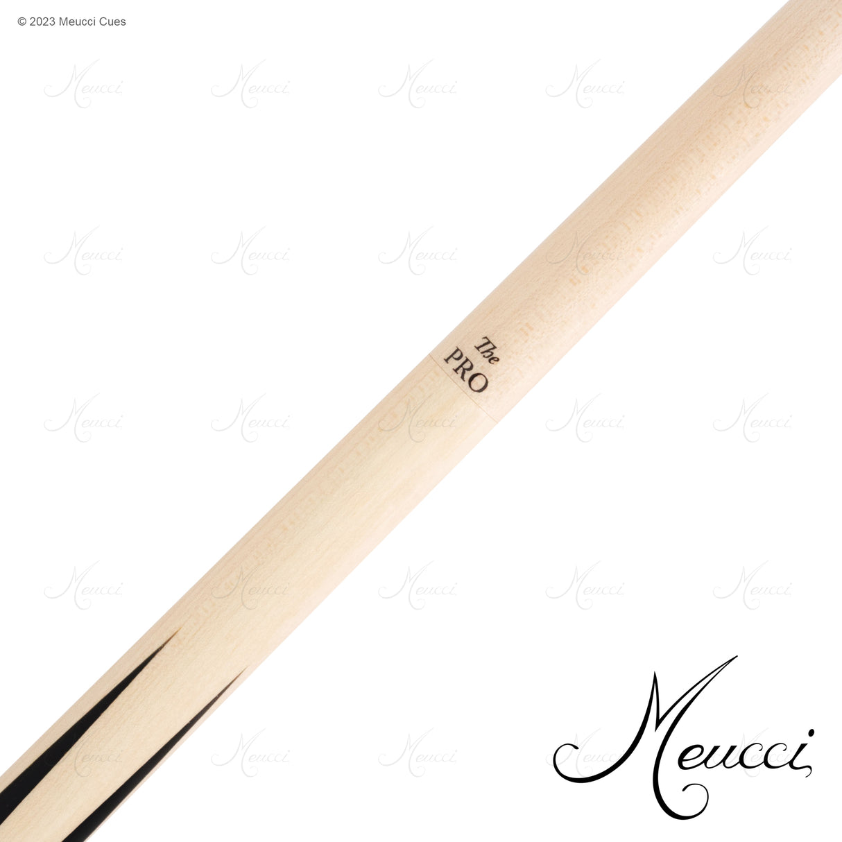 MEUCCI Sneaky Pete Cue - Black with THE PRO SHAFT