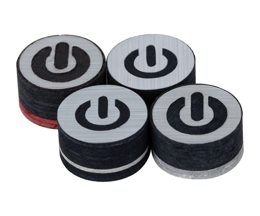 ON® Cyborg Black Pool Cue Tip (Single)