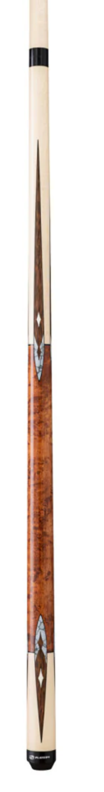 Players Birdseye & Maple with White Recon Wrapless Cue