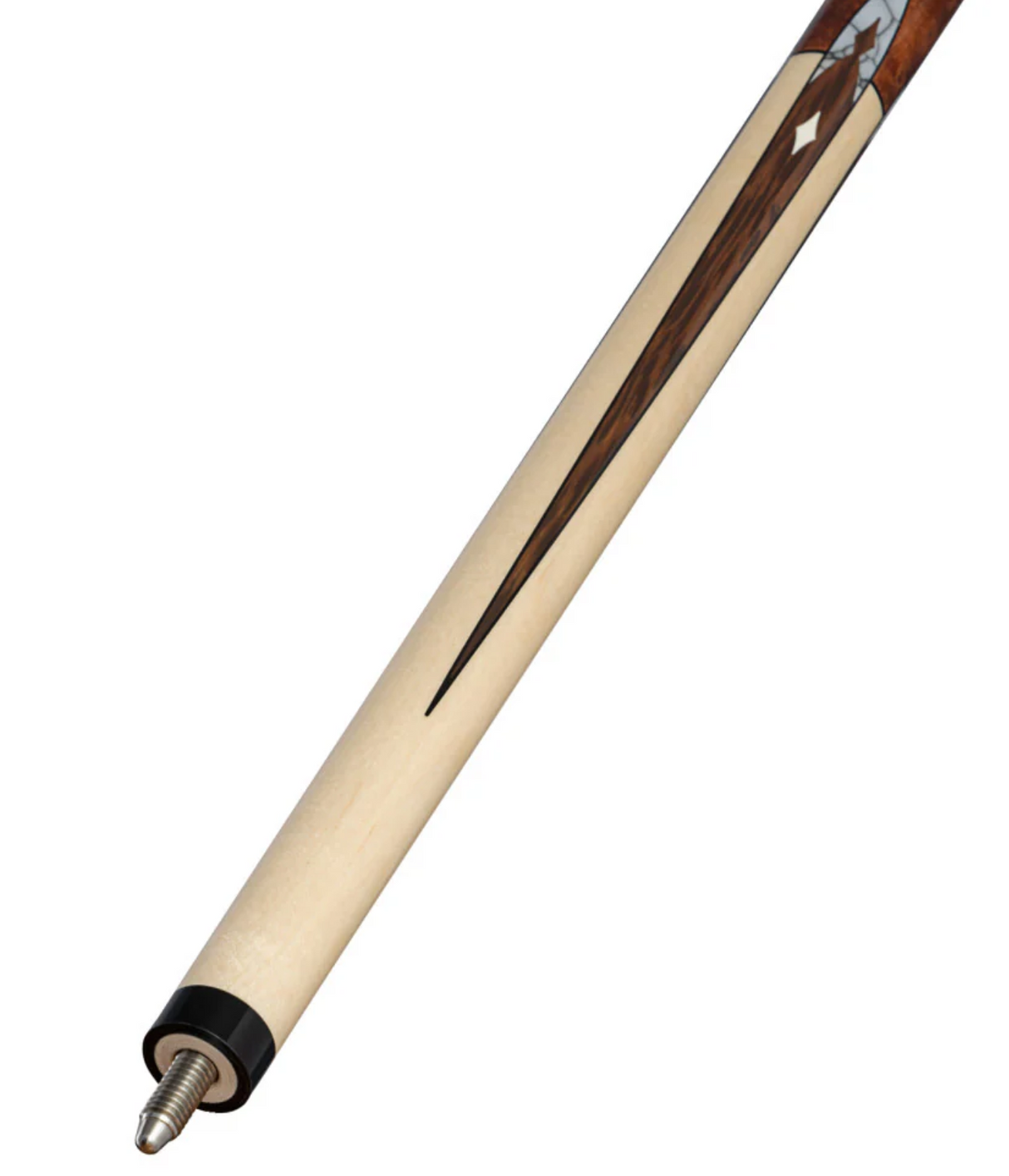 Players Birdseye & Maple with White Recon Wrapless Cue