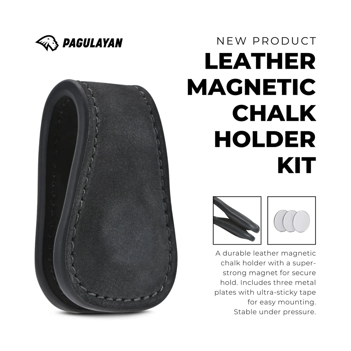 Pagulayan LEATHER MAGNETIC CHALK HOLDER KIT