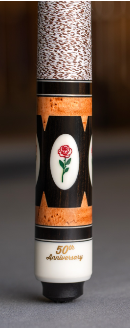 McDermott 50th Anniversary Cue--MCD50K--Rose Cue