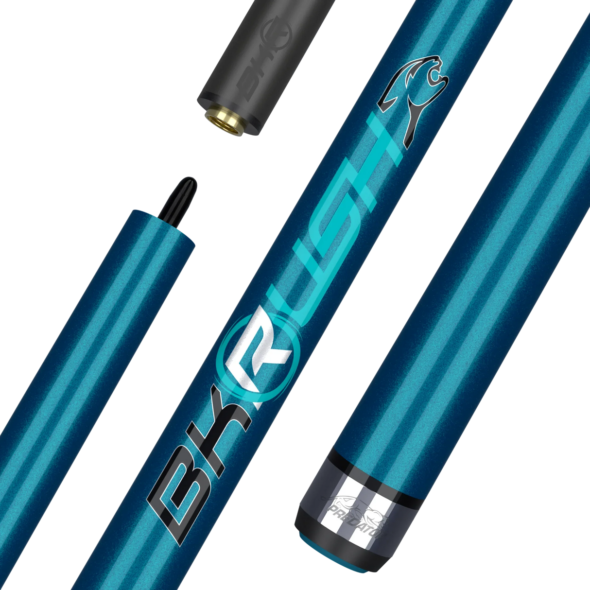 Predator Teal BK Rush® Break Cue - No Wrap