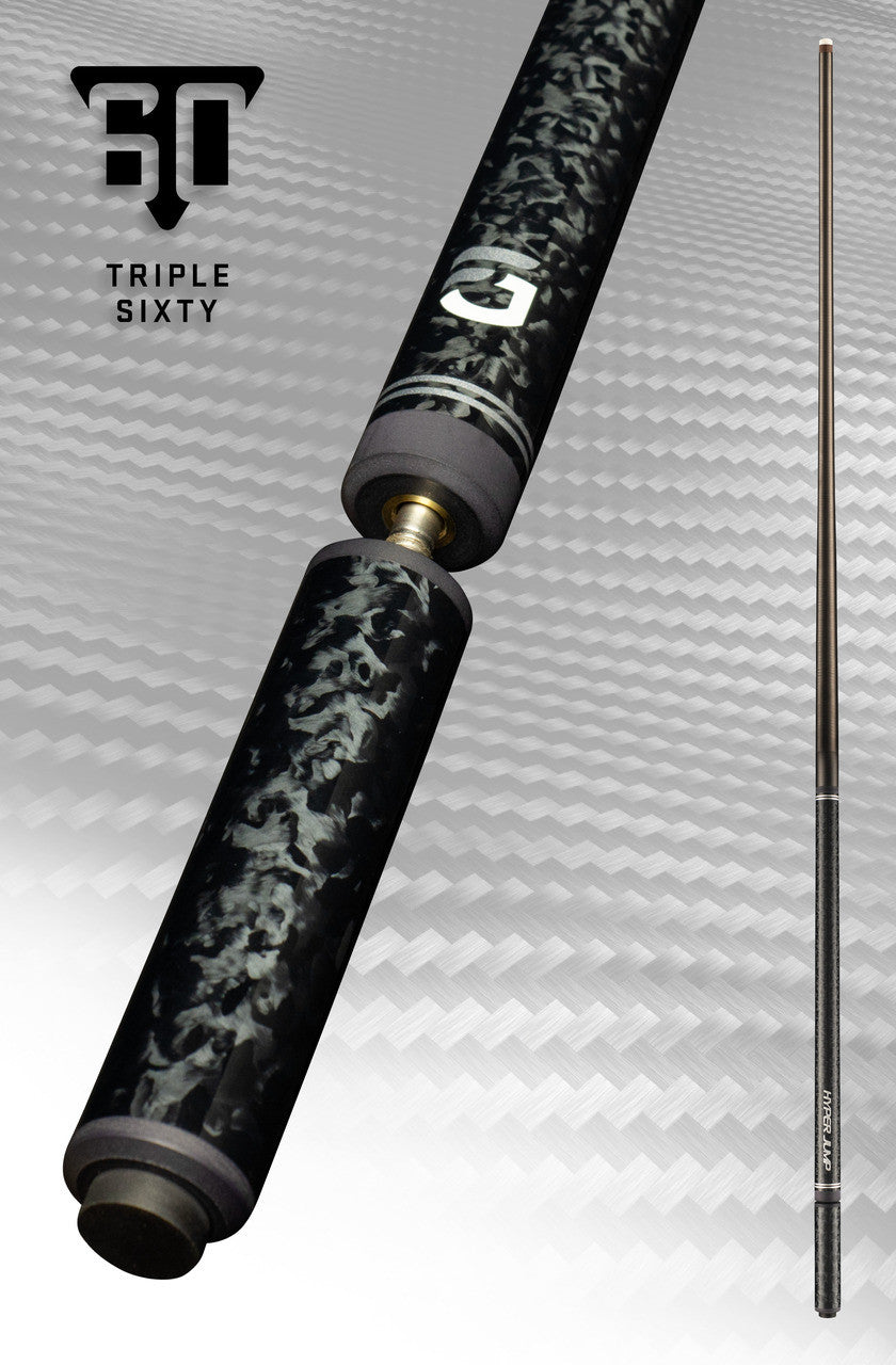 Triple 60 Hyper Jump Carbon Fiber Jump Cue