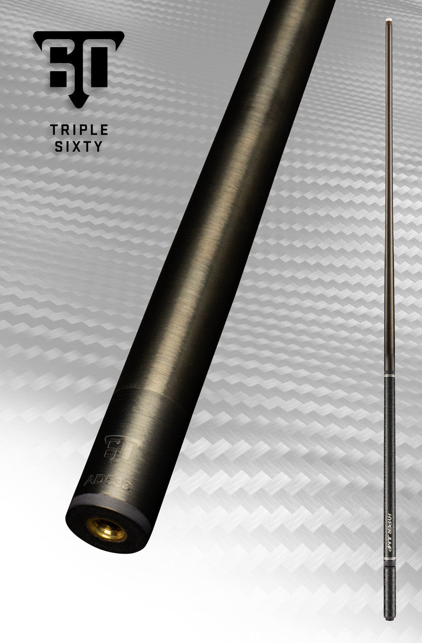 Triple 60 Hyper Jump Carbon Fiber Jump Cue