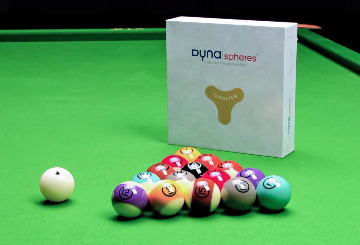 Dynaspheres Tungsten 572 Pool Ball Set