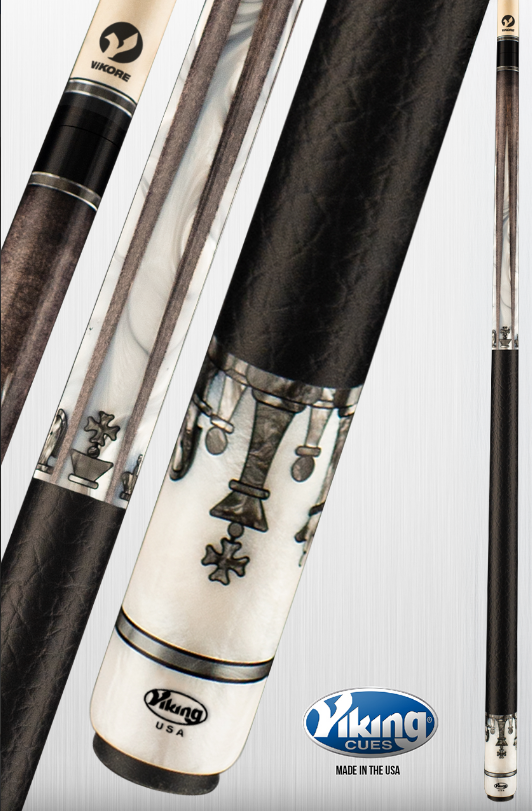 Viking Defender Pearl Chess Design (DF1211) BUTT ONLY