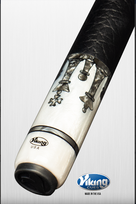 Viking Defender Pearl Chess Design (DF1211) BUTT ONLY