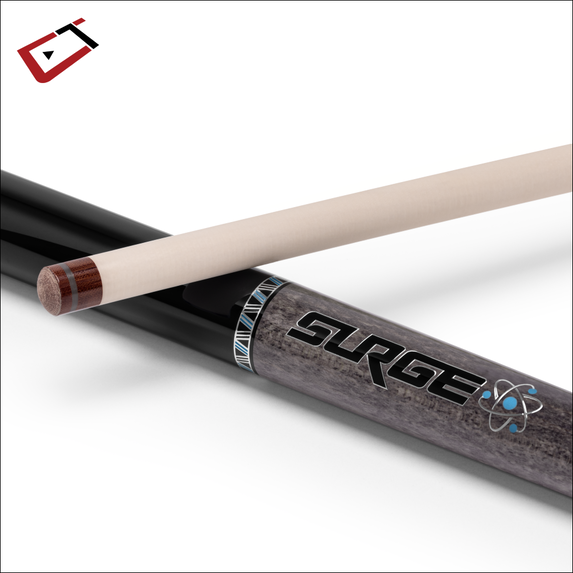 CUETEC Surge Break Cue Gray Stain