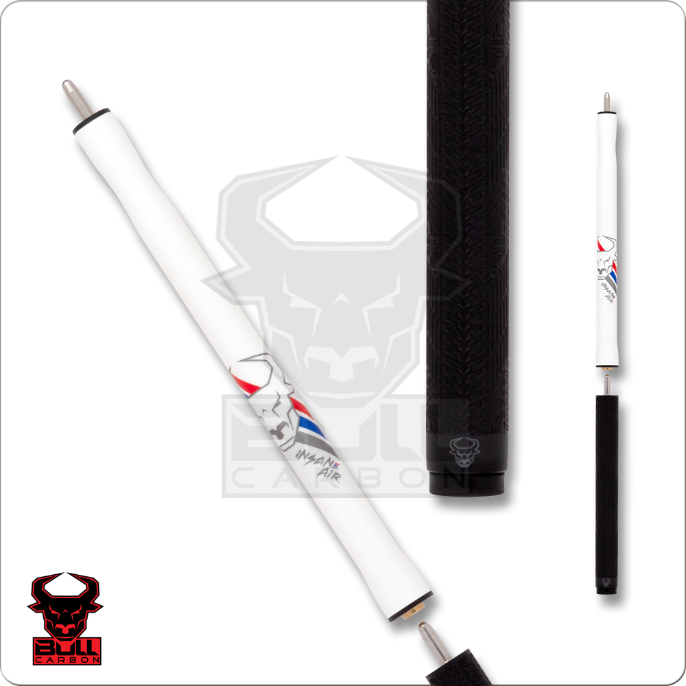Bull Carbon BCJC Insane Air Series Jump Cue - Sport Wrap