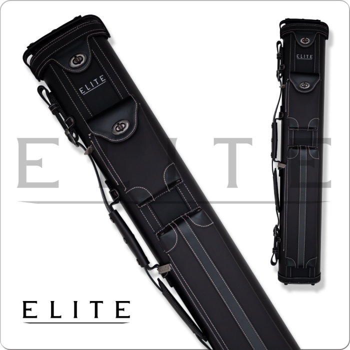Elite 2x4 Vintage Cue Case Black