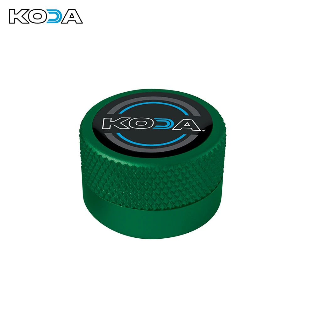 Koda Round Magnetic Chalk Holder with Scuffer & Screw on Cover – Fits Taom