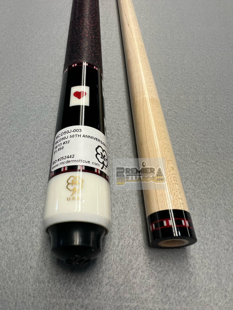 PRE-OWNED McDermott 50th Anniversary Cue--MCD50J-Poker Cue