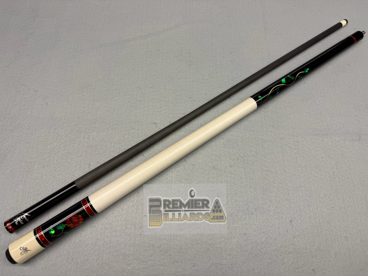 BLEMISHED--Meucci BMC Glass Rose Black/Red with Meucci Carbon Pro Shaft