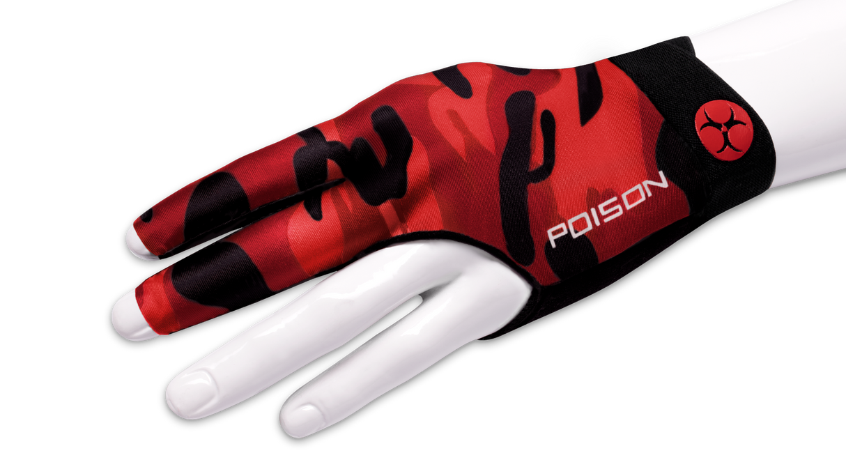 Poison Glove Camo Red