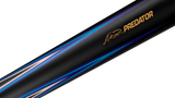 Predator 4 Point Sneaky Pete Black / Blue Points No Wrap Pool Cue