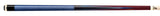 Predator 4 Point Sneaky Pete Purple Heart / Blue Points Linen Wrap Pool Cue