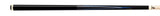 Predator 4 Point Sneaky Pete Black / Blue Points No Wrap Pool Cue