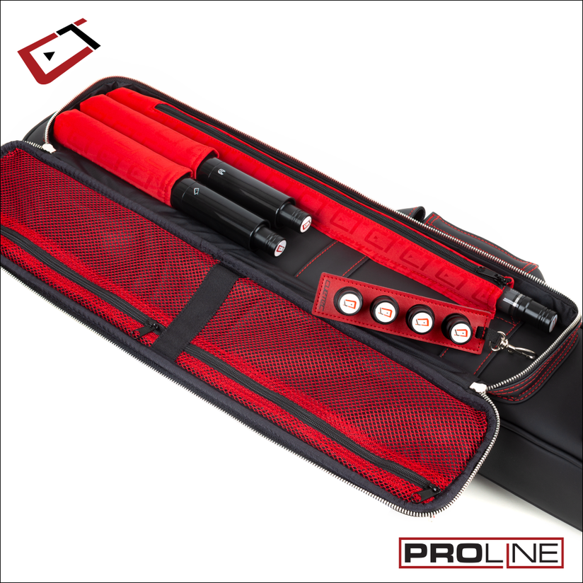 Cuetec Pro Line 4×8 Soft Case - Black