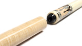 Predator 8" QR2 Cue Curly Maple Extension with Bumper