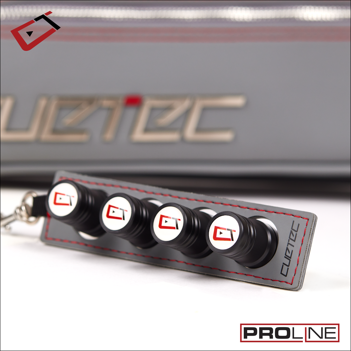 Cuetec Pro Line 2X4 Hard Case - Gray