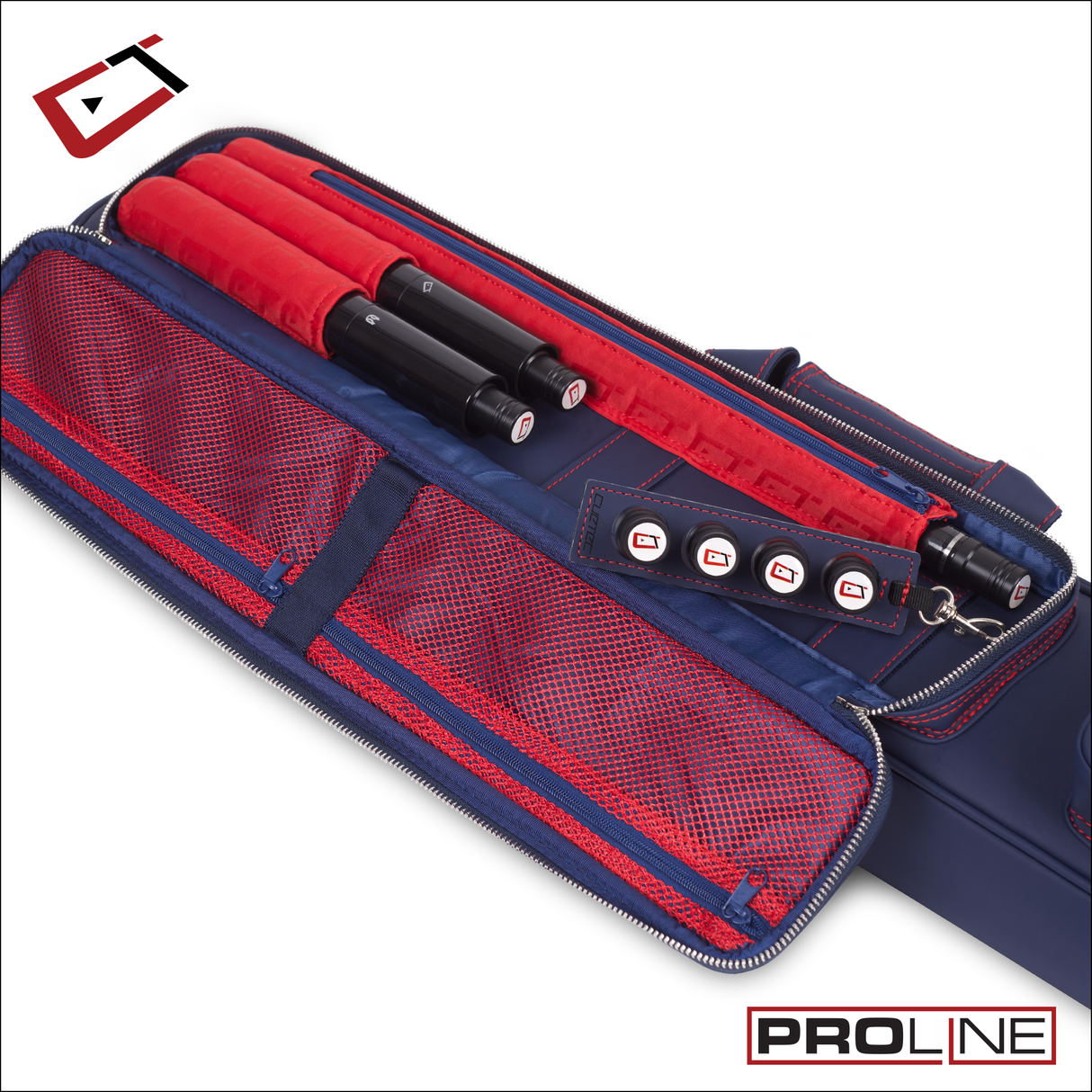 Cuetec Proline 4x8 Soft Case - Navy