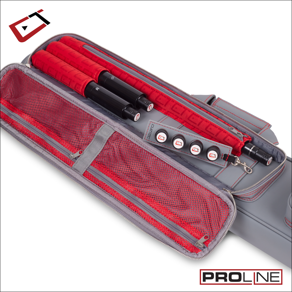 Cuetec Pro Line 4X8 Soft Case - Gray