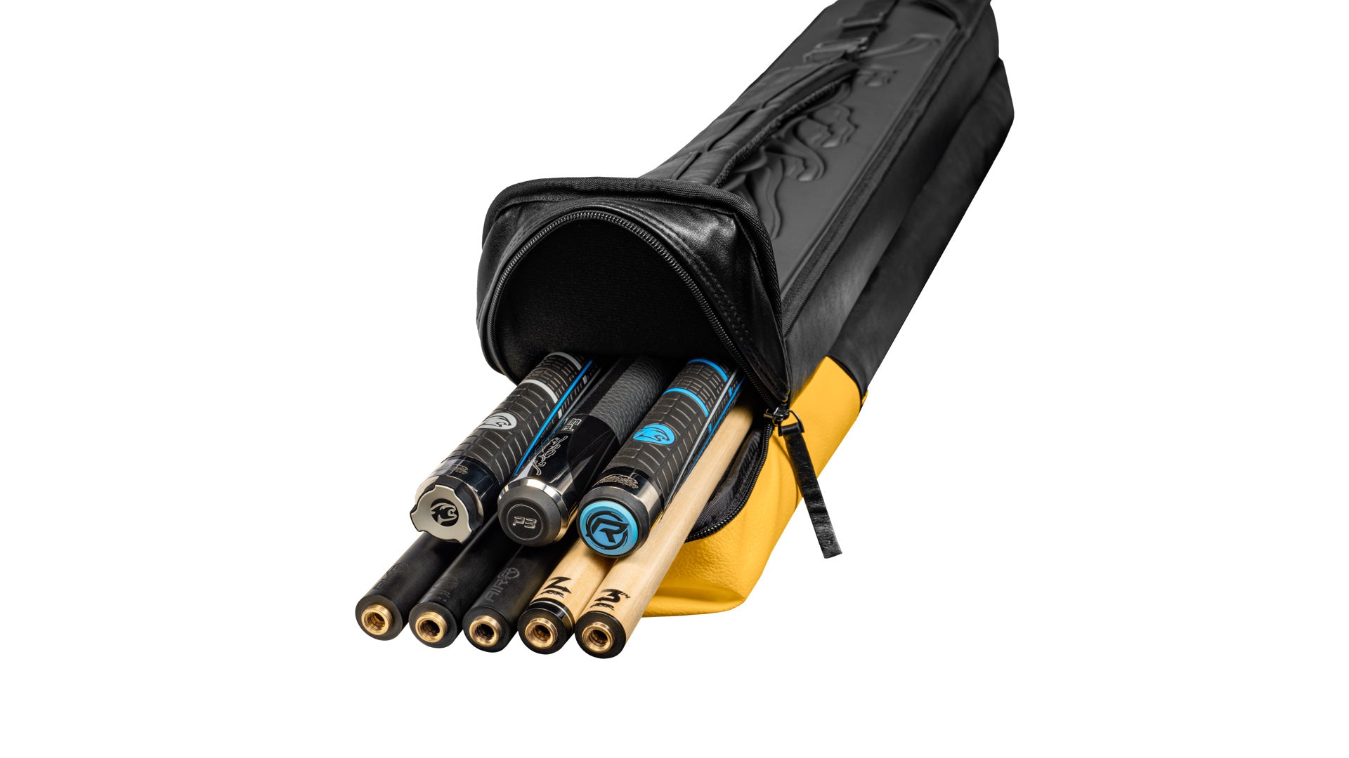 Predator Urbain 3×5 ハードケース　キューケース Predator Urbain 3x5 Blue Hard Pool Cue Case - 3 Butts x 5