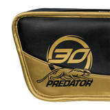 Predator Roadline Soft Pool Cue Case - Black/Gold - 4 Butts x 8 Shafts