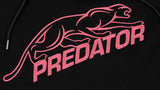 Predator Hoodie Black with Pink Cat Logo