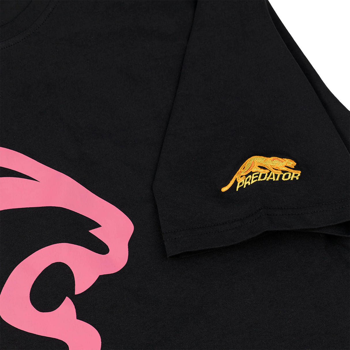 Predator T-Shirt with Pink Predator Cat Head