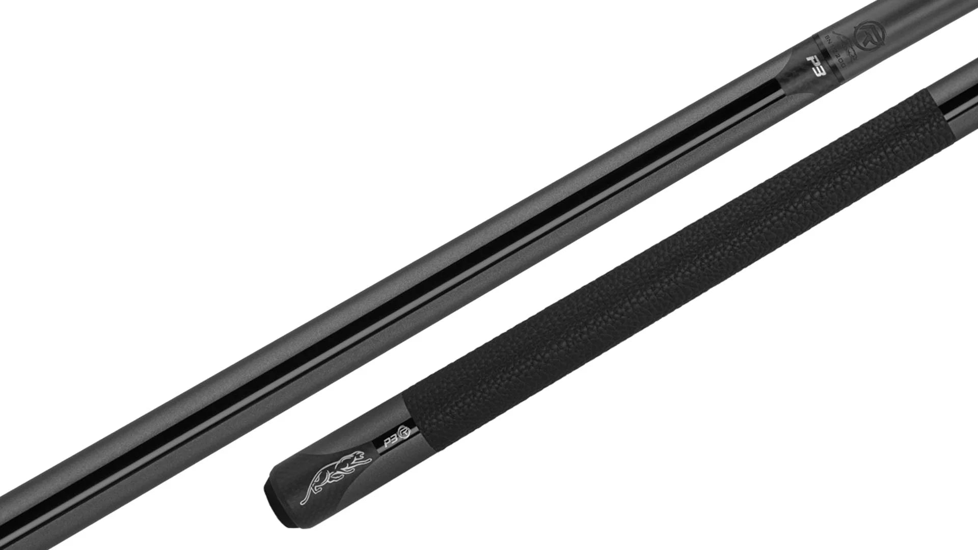 ビリヤード PredatorP3 llic Grey-LeatherLuxeWrap Predator P3 Metallic Grey Pool Cue - Leather Luxe Wrap