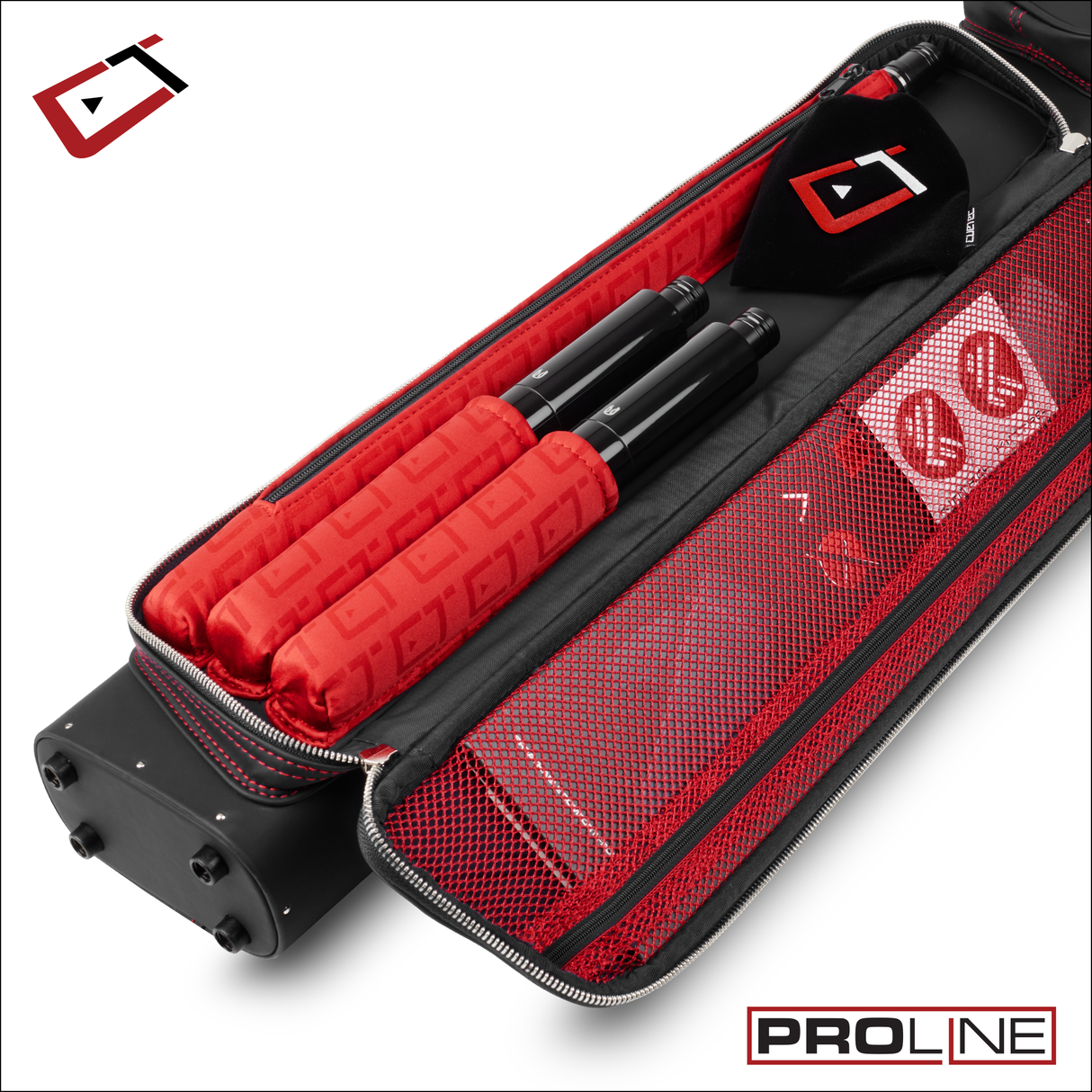 Cuetec Pro Line 3 x 5 Case-Black