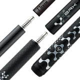 Poison VX Jump/Break Cue with Venom Carbon Fiber Shaft-Black/Gray