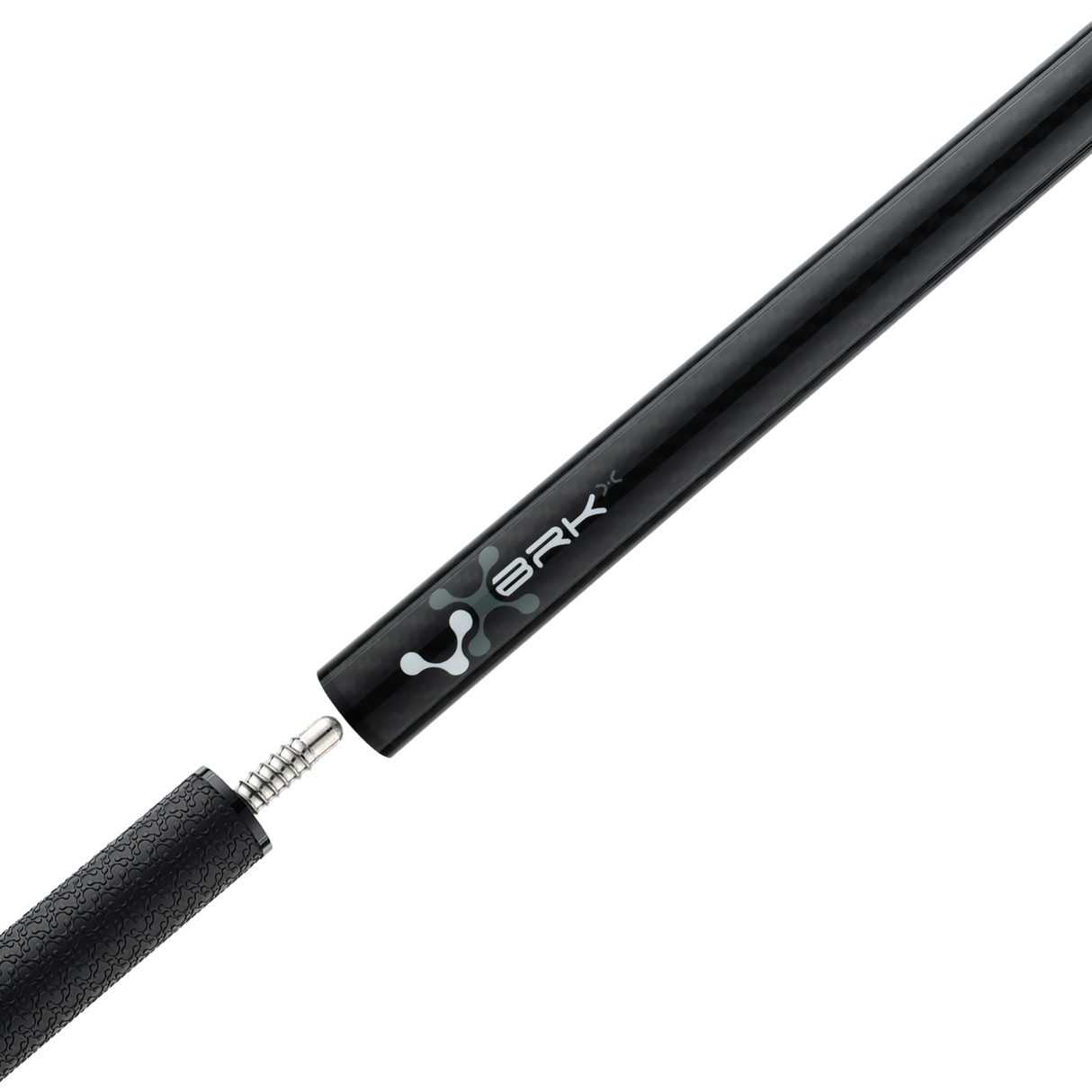 Poison VX Jump/Break Cue with Venom Carbon Fiber Shaft-Black/Gray