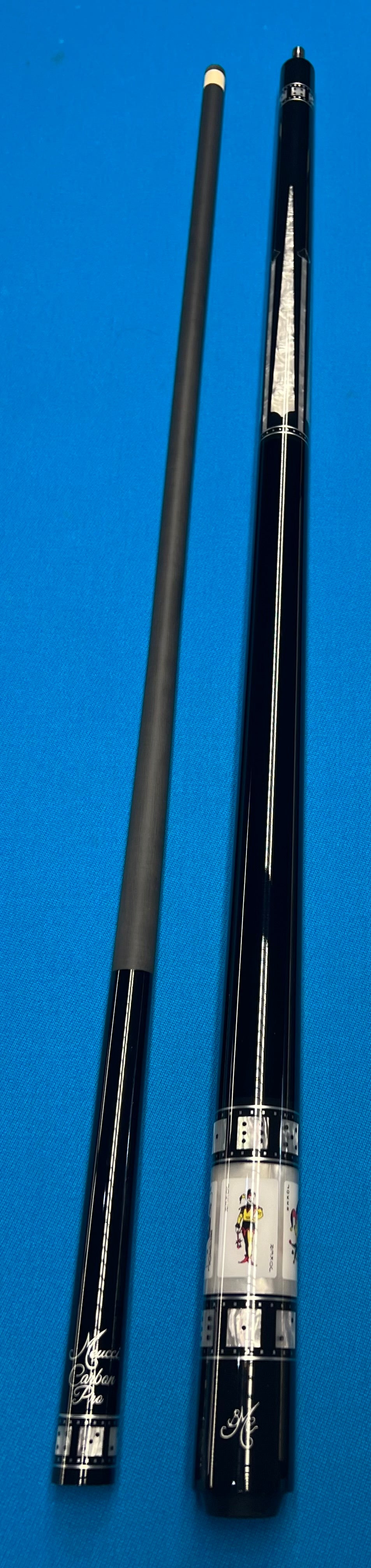 Meucci Cue BMC Casino 10-MOP JOKERS with Carbon Pro Shaft