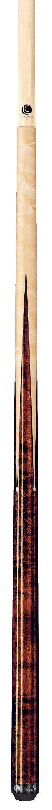 Lucasi Custom Antique Maple Sneaky Pete Wrapless Cue