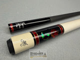 BLEMISHED--Meucci BMC Glass Rose Black/Red with Meucci Carbon Pro Shaft