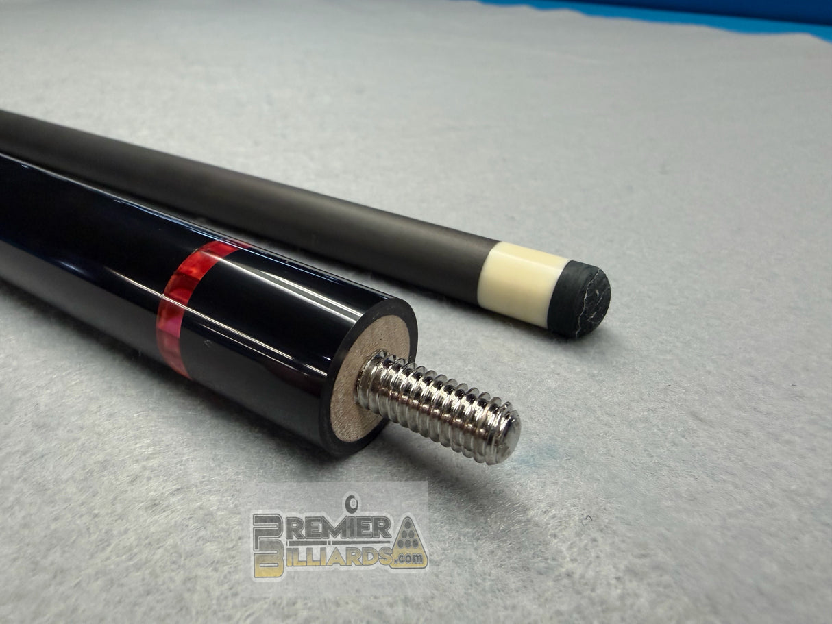 BLEMISHED--Meucci BMC Glass Rose Black/Red with Meucci Carbon Pro Shaft
