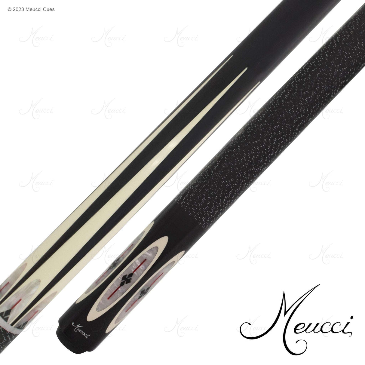 Meucci 97-21 (Black) Cue with The Pro Shaft